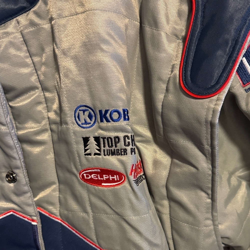 Chase Authentics Gray and Blue Performance Jacket - Picture 5 of 9